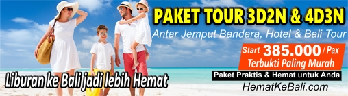 Promo Paket Tour Bali Hemat Tour